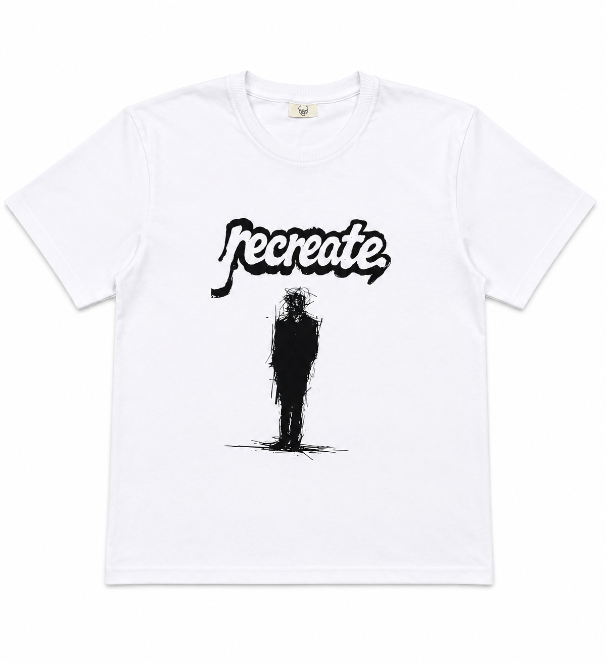 Thinking White Tee